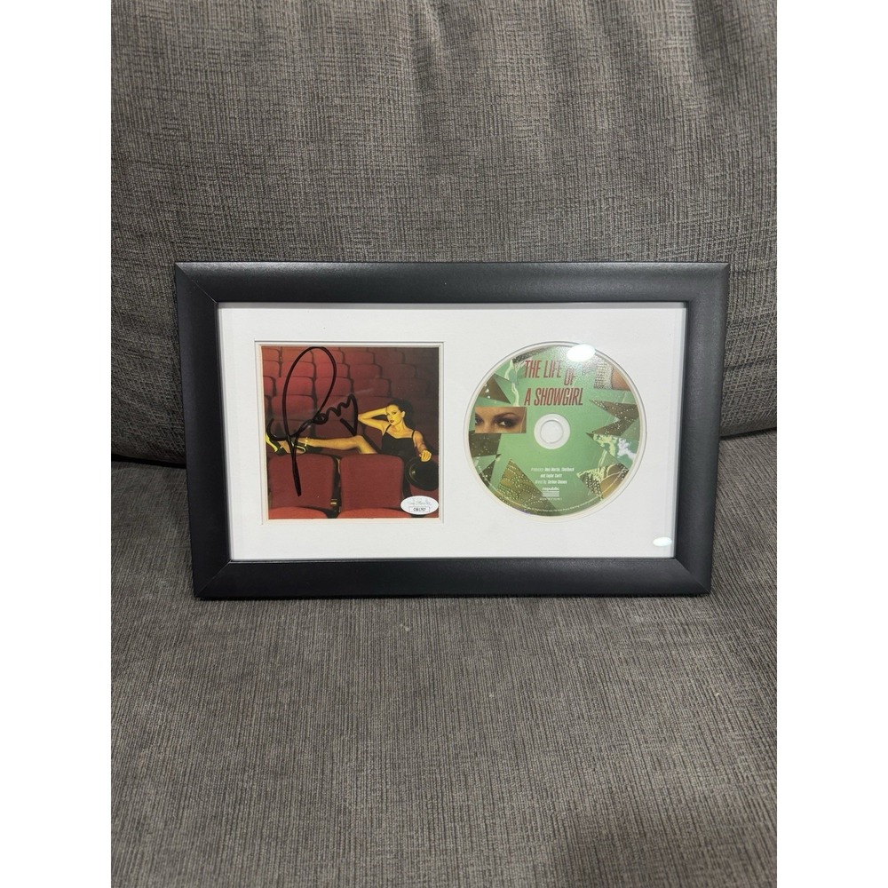Taylor Swift - Signed, Framed The Life Of A Showgirl CD - JSA Certified COA
